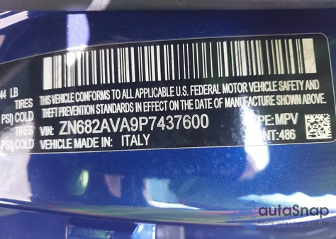 2023 Maserati Grecale Gt from USA, damaged, VIN ZN682AVA9P7437600